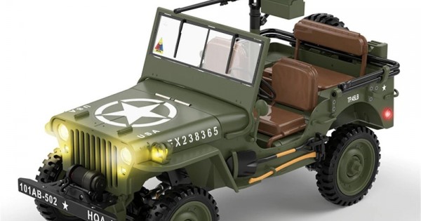 HG HG4-58 1/14 4WD RC Jeep with LED Lights & Sound